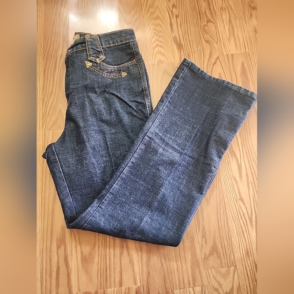 Rockies Bareback‎ 90s Women's Bootcut Jeans Size 12r Western Cowboy Cut NFR